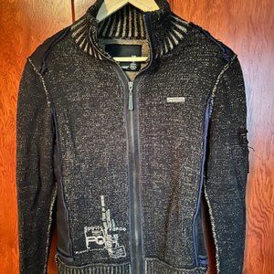 Projek Raw Zip Up Sweater